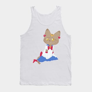 Sailor cat Tank Top